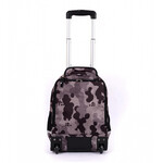 Mochila Elf C/carro 6441B Base Goma Camuflada